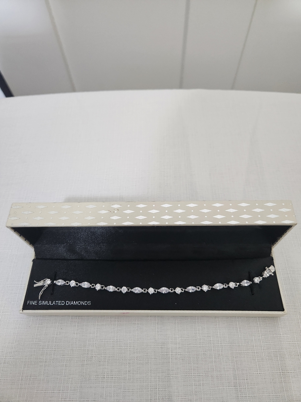 Brilliant Couture Fine Simulated Diamond Bracelet